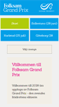 Mobile Screenshot of folksamgrandprix.se